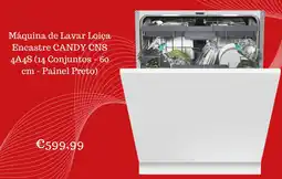 Worten Máquina de lavar loiça encastre candy promoção