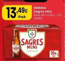 Sagres mini - cerveja