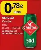 Intermarché Cristal - cerveja promoção