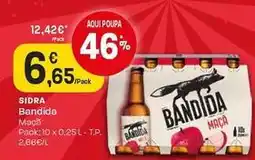 Intermarché Bandida do pomar - sidra promoção