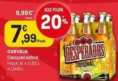 Intermarché Desperados - cerveja promoção