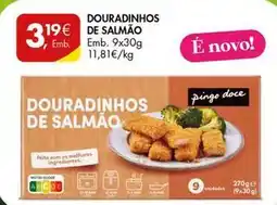 Pingo Doce com - douradinhos de salmão promoção