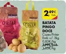 Pingo Doce Pingo doce - batata promoção