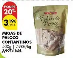 Pingo Doce Migas de paloco promoção