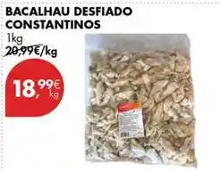 Pingo Doce Bacalhau desfiado constantinos promoção