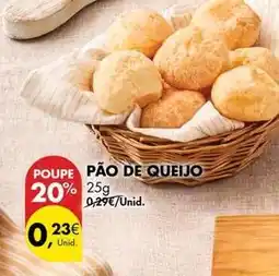Pingo Doce Pão de queijo promoção