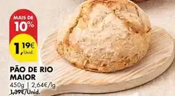 Pingo Doce Rio maior - pão de promoção