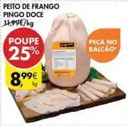 Pingo Doce Pingo doce - peito de frango promoção