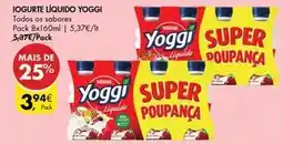 Pingo Doce Yoggi - iogurte liquido promoção