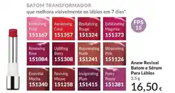 Avon Anew Revival Batom e Sérum Para Lábios promoção