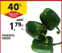 Continente Pimento verde promoção