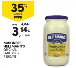 Continente Maionese hellmann's original promoção