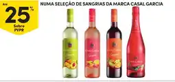 Continente sangria da marca casal garcia promoção