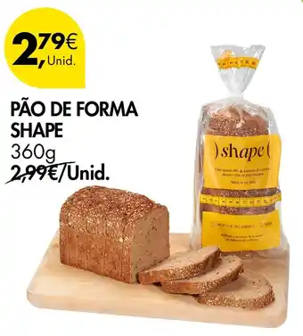 Pão de forma shape