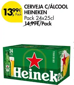 Pingo Doce Cerveja c/álcool heineken promoção