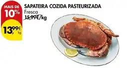 Pingo Doce Sapateira cozida pasteurizada promoção