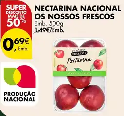 Pingo Doce Nectarina nacional promoção