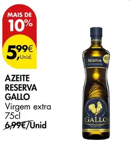 Pingo Doce azeite reserva gallo promoção