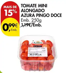 Pingo Doce tomate mini alongado azura pingo doce promoção
