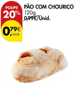 Pingo Doce Pão com chouriço promoção