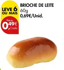 Pingo Doce Brioche de leite promoção