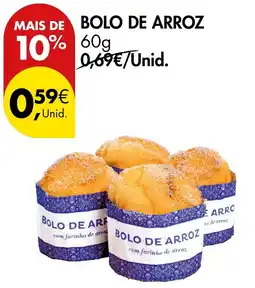 Pingo Doce Bolo de arroz promoção