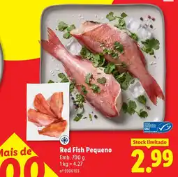 Lidl Red Fish Pequeno promoção