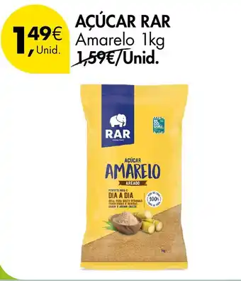 Pingo Doce Açúcar rar amarelo areado promoção