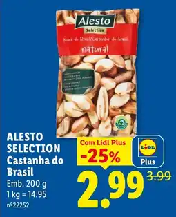 Lidl Alesto Selection Castanha do Brasil promoção
