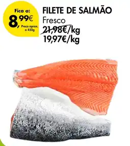 Pingo Doce filete de salmão fresco promoção