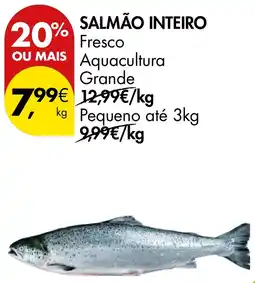 Pingo Doce Salmão inteiro promoção