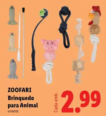 Zoofari brinquedo para animal