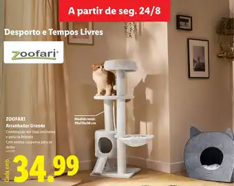 Zoofari arranhador grande