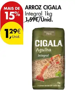 Pingo Doce arroz cigala integral promoção