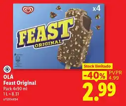 Lidl Olá Feast Original promoção