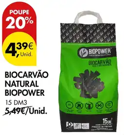 Pingo Doce biocarvão natural biopower promoção