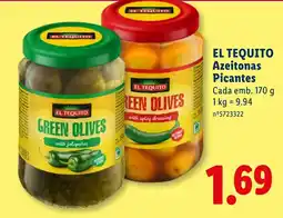 Lidl el tequito azeitonas picantes promoção