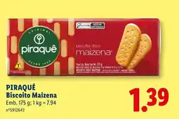 Lidl Piraquê Biscoito Maizena promoção