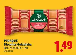 Lidl Piraquê Biscoitos Goiabinha promoção