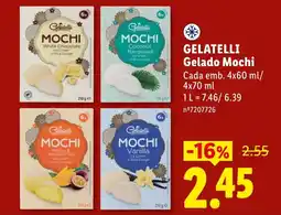 Lidl Gelatelli Mochi promoção