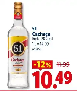 Lidl 51 Cachaça promoção