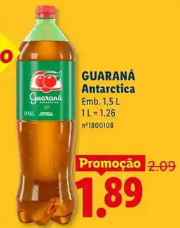 Lidl Guaraná Antarctica promoção