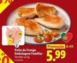 Lidl Peito de frango embalagem familiar promoção
