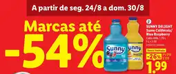 Lidl Sunny Delight Sumo Califórnia/Blue Raspberry promoção