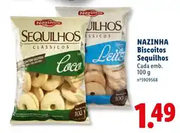 Lidl Nazinha Biscoitos Sequilhos promoção