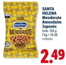 Lidl Santa helena mendorato amendoim japonês promoção