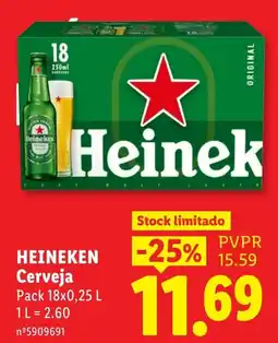 Lidl Heineken Cerveja promoção