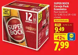 Lidl super bock cerveja pack económico promoção