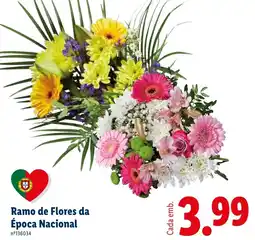 Lidl Ramo de Flores da Época Nacional promoção