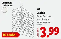 Lidl Cabide W5 promoção